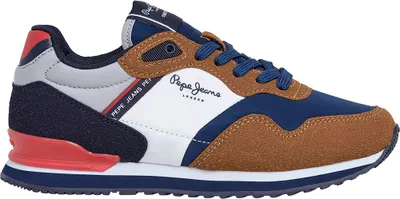Immagine prodotto di Pepe Jeans London Berg scarpe sportive blu EU 36 ragazzo blu EU 36