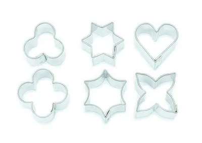 Produktbild von ausgeschnittene Bonbons CARTOON SIGNS 6er Set.