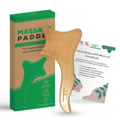Produktbild von Perfekt-Schlafen24® 11-in-1 Massagegerät Set – Ganzkörper-Massagetool aus Holz, Anti-Cellulite & Wellness-Massage für Rücken, Nacken, Beine & Arme