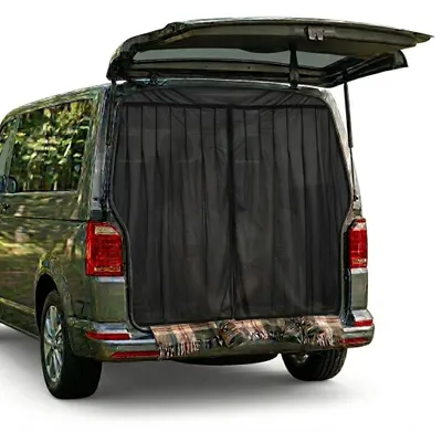 Imagen del producto de Mosquitera magnética para autocaravanas - Protección contra insectos, 155 x 170 cm