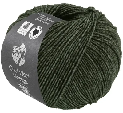 Produktbild von Lana Grossa - Cool Wool Vintage 7393 waldgrün