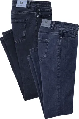 Produktbild von Patsy & Lou Damen 2er Pack Jeanshosen, mit geradem Beinverlauf