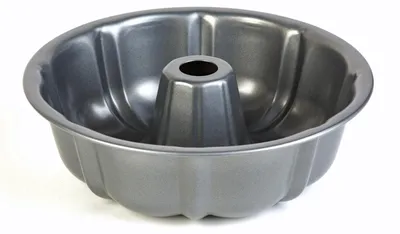 Produktbild von Baker's Secret Bundt-Form 25,5 cm - Bundt-Kuchenform mit Antihaftbeschichtung - Runde Kuchenform für Bundt- und Kuchenkuchen - Ofenfeste Backform [BS10206]