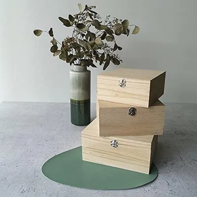 Productafbeelding van Opbergdoos Bruin 23 x 23 x 11 cm