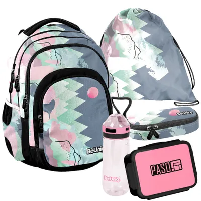 Produktbild von Schulrucksack BeUniq - 5-Teiliges Set
