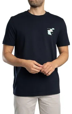 Produktbild von BOSS Te Movement Rückengrafik-T-Shirt, Blau XL