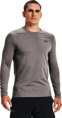 Zdjęcie produktu dla Under Armour Coldgear Armour Fitted Crew Langarm-t-shirt Grau XS / Regular Herren Grau XS