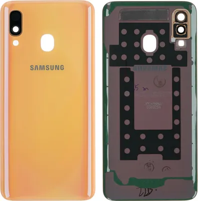 Produktbild von Gehäuse Rückseite für Samsung Galaxy A40 (SM-A405F), Rot