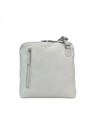 Produktbild von C1428 Cinino Crossbodybag Umhängetasche Ledertasche Weiß