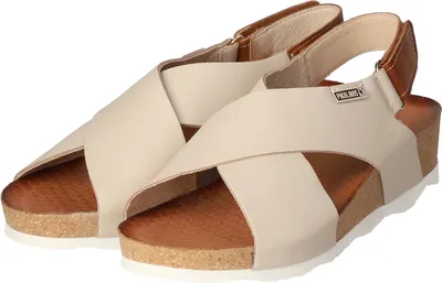 Produktbild von Pikolinos Damen klassische Sandalen MAHON Weiß Glattleder Größe: 40