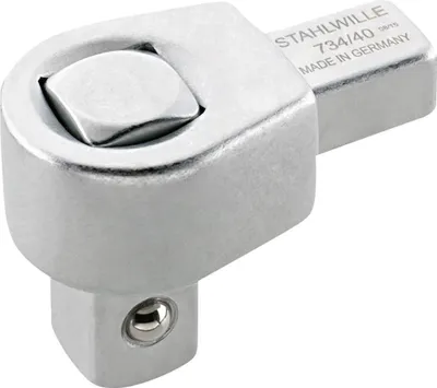 Produktbild von STAHLWILLE 58240005, Torque wrench end fitting, Chrom, 1 Stück(e), 76 g