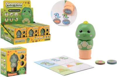 Immagine prodotto di Johntoy Dinosaurus timbratore di adesivi
