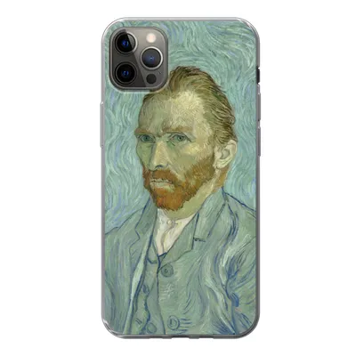 Produktbild von MuchoWow® Handyhülle Schutzhülle Hülle für iPhone 13 Pro Max Selbstporträt - Vincent van Gogh Silikon Softcase Handy Hülle - Mobiltelefon