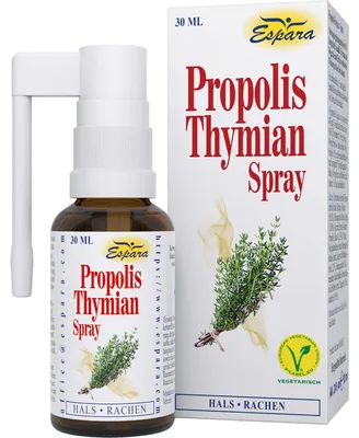 Obrázek produktu pro Espara sprej na krk s propolisem a tymiánem, 30 ml