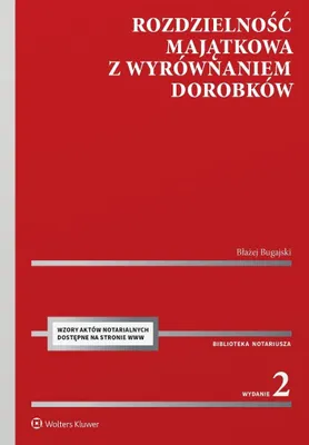 Zdjęcie produktu dla Rozdzielność majątkowa z wyrównaniem dorobków