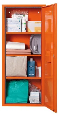 Produktbild von ANBAUSAFE Pflegegerät gefüllt orange | Packung (1 Stück)