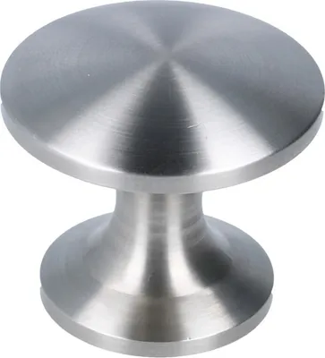 Produktbild von Möbelknopf Schubladenknopf Sockelknopf Schrankknopf Türknopf Kommodenknopf Edelstahl 26mm