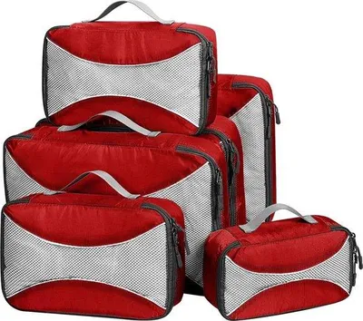 Productafbeelding van Famanu Reisorganizer set, 6-delig - Waterdicht, verschillende maten