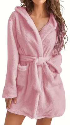 Productafbeelding van Currero Badjas Dames Roze XXL