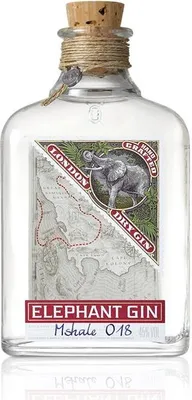 Immagine prodotto di Elephant London Dry Gin | 45 % vol | 0,5 l