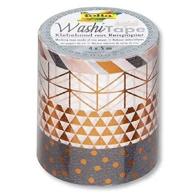 Produktbild von Folia Hotfoil Kupfer, Mehrfarbig, Muster, Papier, 10 m, 15 mm, 40 g