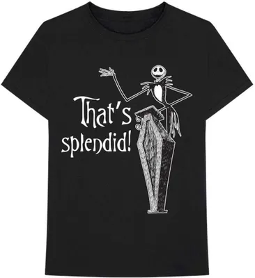 Produktbild von Disney | Official Band T-Shirt | The Nightmare Before Christmas Splendid, X-Large, Schwarz