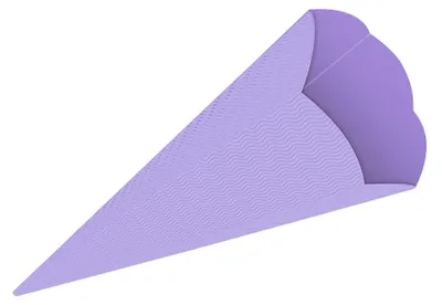 Produktbild von 3D-Schultüten,68Cm Hoch,5St.flieder
