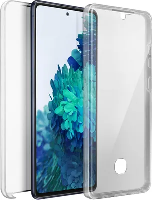 Immagine prodotto di Avizar, cover protettiva per Samsung Galaxy S20 FE, fronte + retro, trasparente