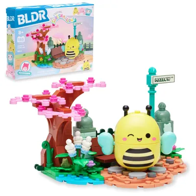 Imagen del producto de SQUISHMALLOWS: Set de construcción BLDR - Sunny y el jardín botánico