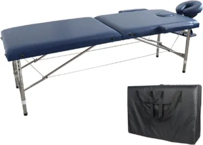 Obrázok produktu pre Livista® Multifunkčný masážny stôl - Skladací - Vysokokvalitná pena - Nastaviteľná výška (8 polôh) - Nosnosť