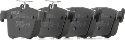 Produktbild von MEYLE 025 250 0816 Bremsbeläge Hinten für VW Golf VII Schrägheck (5G1, BQ1, BE1, BE2) Golf VII Variant (BA5, BV5) T-Roc (A11) Touran (5T1) für AUDI