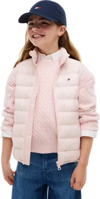 Produktbild von Tommy Hilfiger Kids Gender Inclusive U Lightweight Vest KS0KS00780 Weste, Rosa,