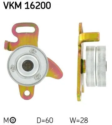 Produktbild von SKF VKM 16200 Spannrolle Zahnriemen für RENAULT ESPACE I (J11) TRAFIC Kasten (TXX) TRAFIC Bus (TXW) 25 Schrägheck passend für PEUGEOT 505 (551A)