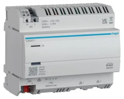Produktbild von Hager HAG TJAS471 domovea plus - Visualisierungsserver mit easy KNX IoT und