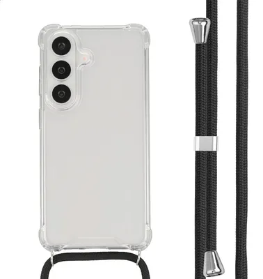Imagen del producto de Funda trasera transparente con cordón para Samsung Galaxy S26 -