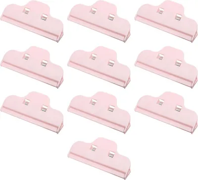 Produktbild von Lebensmittelclips – Große Beutelclips zur Aufbewahrung von Lebensmitteln mit luftdichtem Verschluss für Brottüten, Snacktüten und Gefrierbeutel