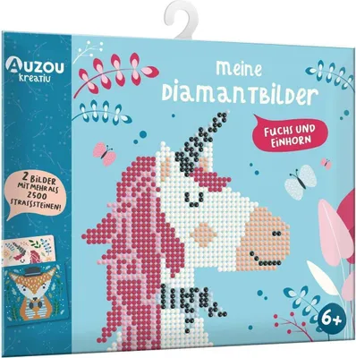Produktbild von Meine Diamantbilder - Fuchs und Einhorn
