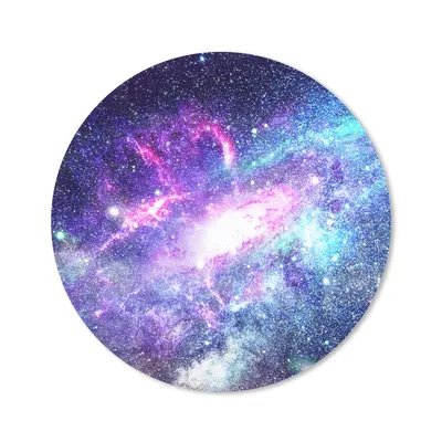 Produktbild von MuchoWow® Mauspad Mousepad Weltraum - Sterne - Blau 50x50 cm - Mousepads - Maus Mat - Pad - Mausunterlage - Vinyl