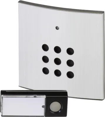 Produktbild von Heidemann Funkgong Komplett Set HX One alu-schwarz