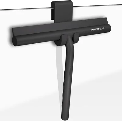 Productafbeelding van Douchewisser - 21 cm - Siliconen - Zwart