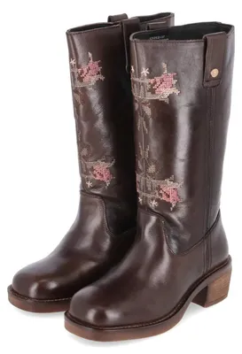 Produktbild von Copenhagen Shoes Damen Stiefel ABOUT US Braun Glattleder Größe: 41