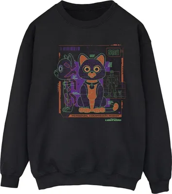 Produktbild von Disney - "Lightyear" Sweatshirt für Damen BI25091 (XXL) (Schwarz)