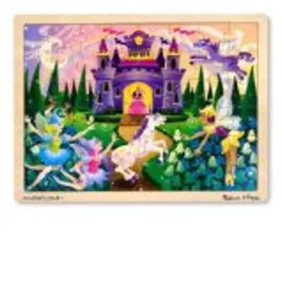Produktbild von Feenhafte Fantasie-Holzpuzzle 48 Teile 13804