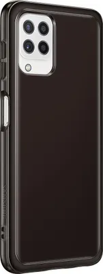 Image de Coque pour Samsung Galaxy A22 Ultra Fine Transparente Noire Samsung