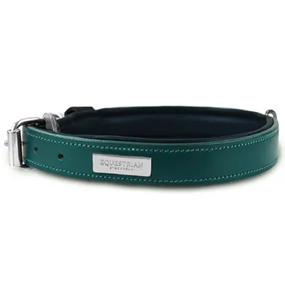 Produktbild von Equestrian Stockholm Halsband Emerald Lederhalsband