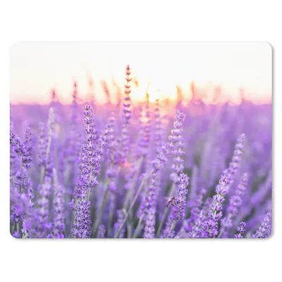 Produktbild von MuchoWow® Mauspad Mousepad Lavendel - Nahaufnahme - Lila - Blumen 40x30 cm - Mousepads - Maus Mat - Pad - Mausunterlage - Anti Rutsch