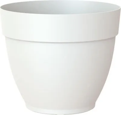 Produktbild von Frostbeständiger Blumentopf – Weiß, 35 x 35 x 29,4 cm (Höhe)