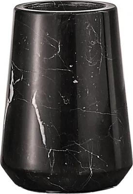 Produktbild von Kleine Wolke Zahnputzbecher CARRARA Schwarz