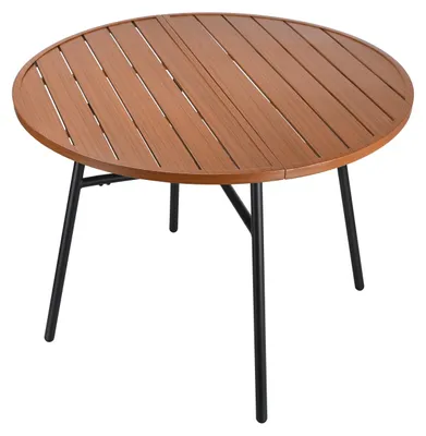 Produktbild von VDD – Gartentisch – Tisch für den Außenbereich – Runder Tisch – Aluminium – 100 x 73,5 cm