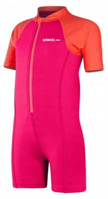 Obrázok produktu pre Speedo – Plavecké plavky "Learn To Swim" pre dievčatá, model IG4898 (92) (červená/korálová)